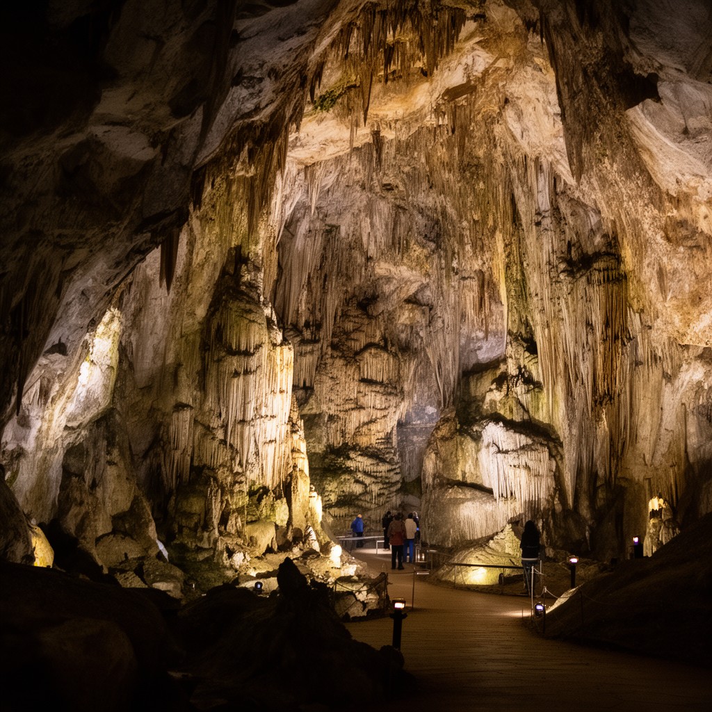 AI-generated illustration of Grotte de Lombrives