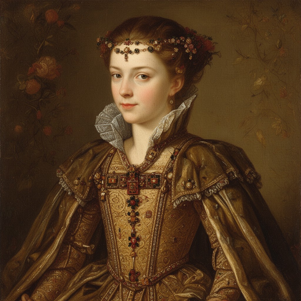 AI-generated illustration of Margherita Medici