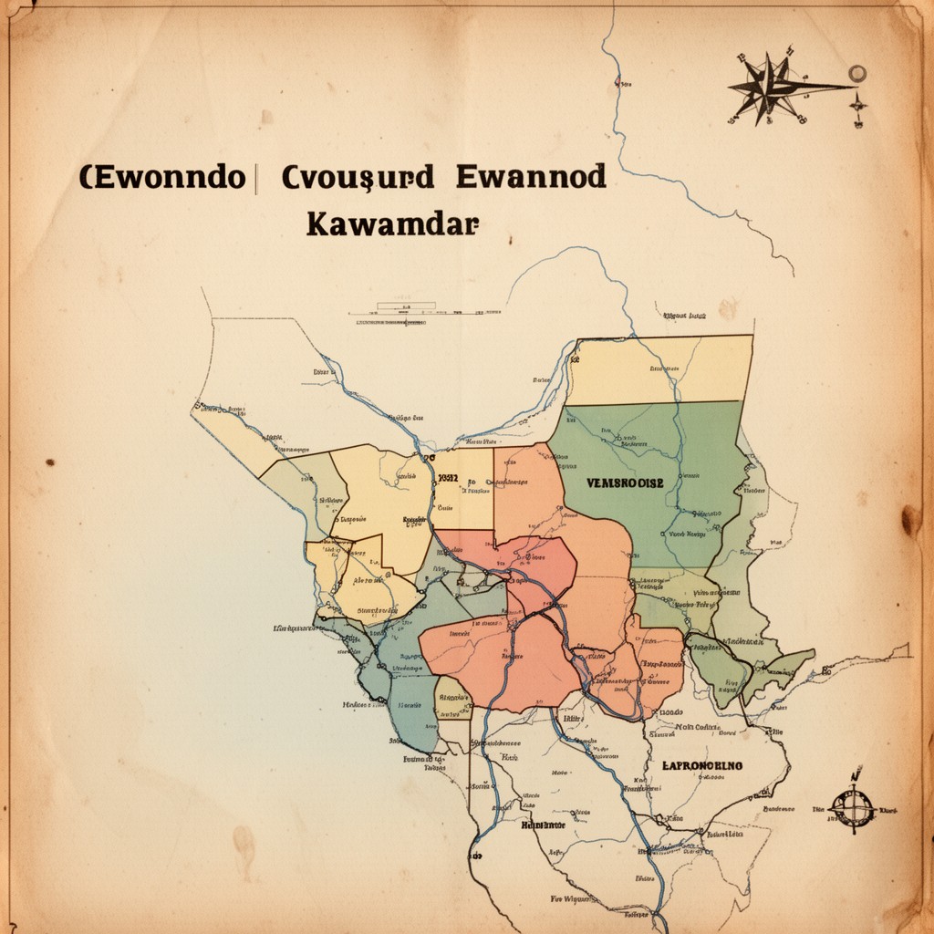 AI-generated illustration of Ewondo language