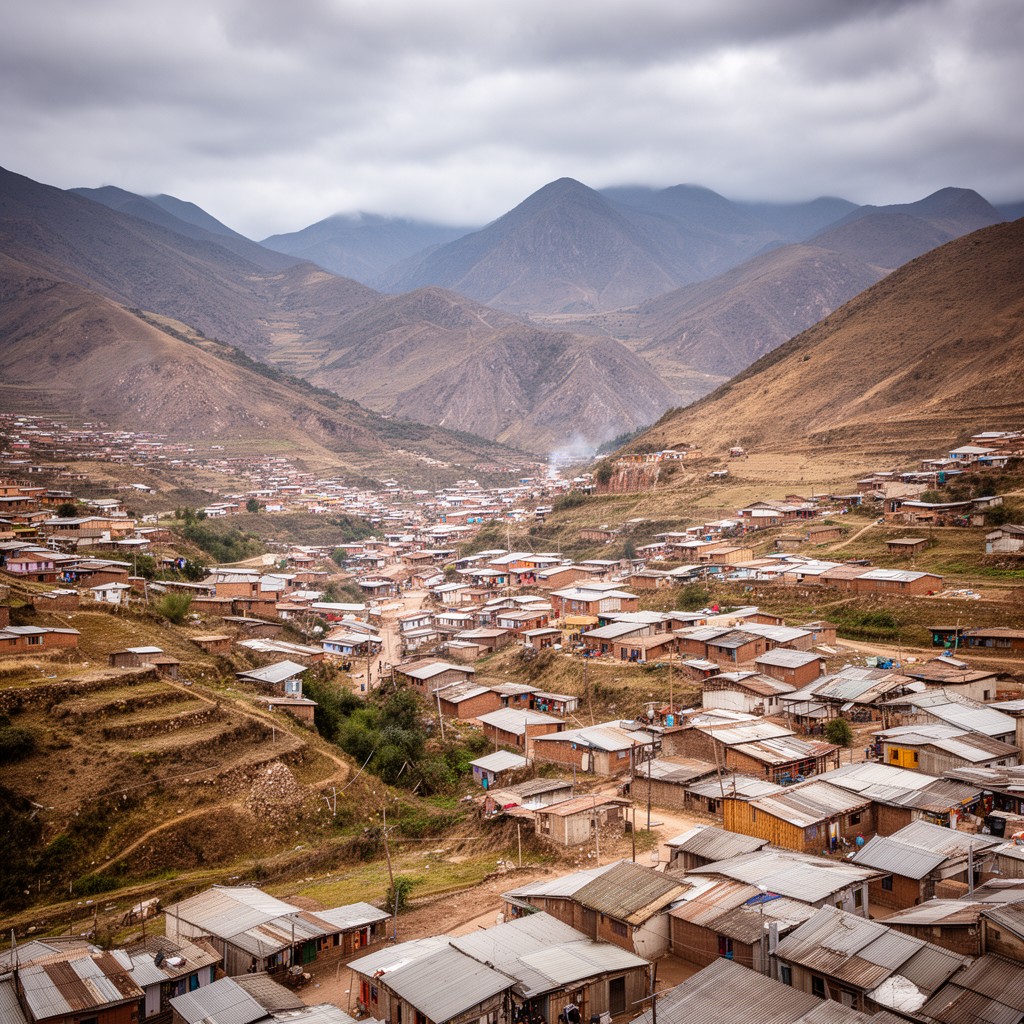 AI-generated illustration of Huancavelica Region