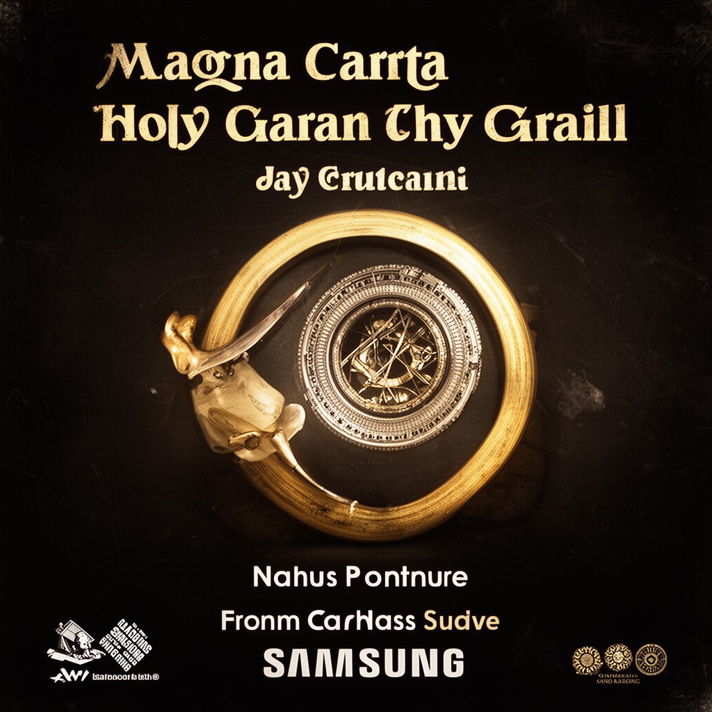 AI-generated illustration of Magna Carta Holy Grail