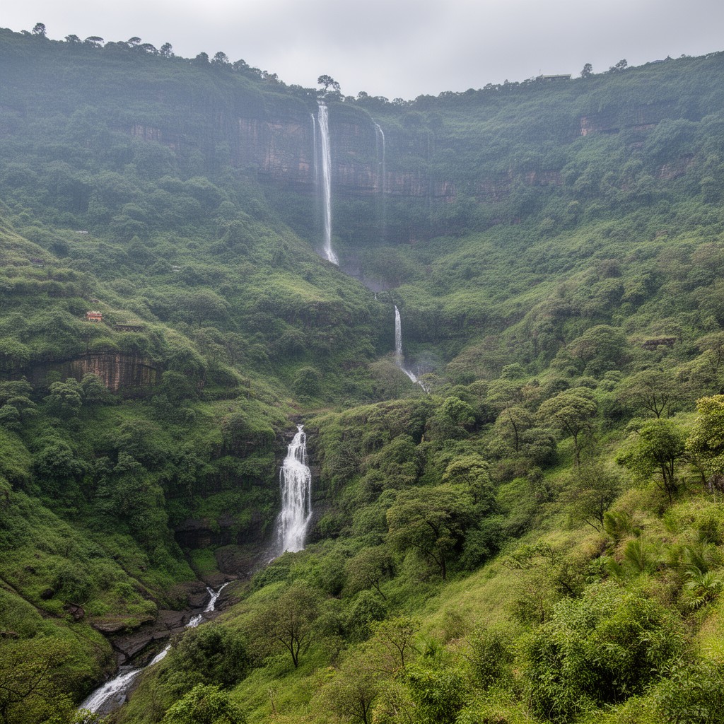 AI-generated illustration of Lonavala