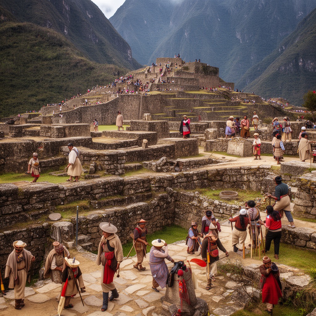 AI-generated illustration of Inca Empire