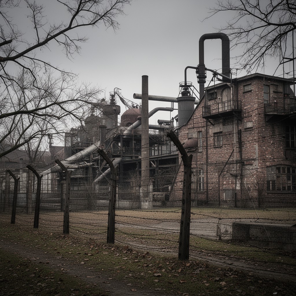 AI-generated illustration of Buna-Werke