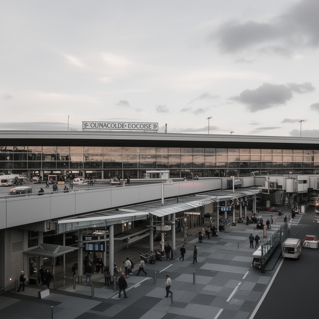 AI-generated illustration of Concourse E