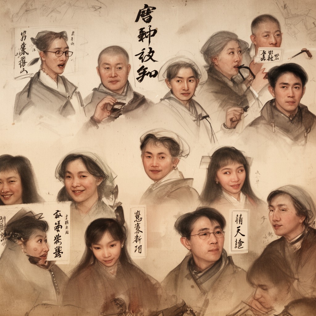 AI-generated illustration of Zhan