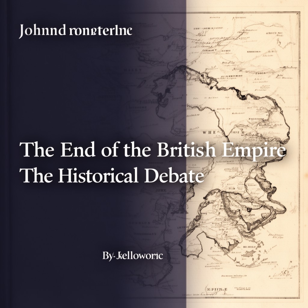 AI-generated illustration of The End of the British Empire: The Historical Debate
