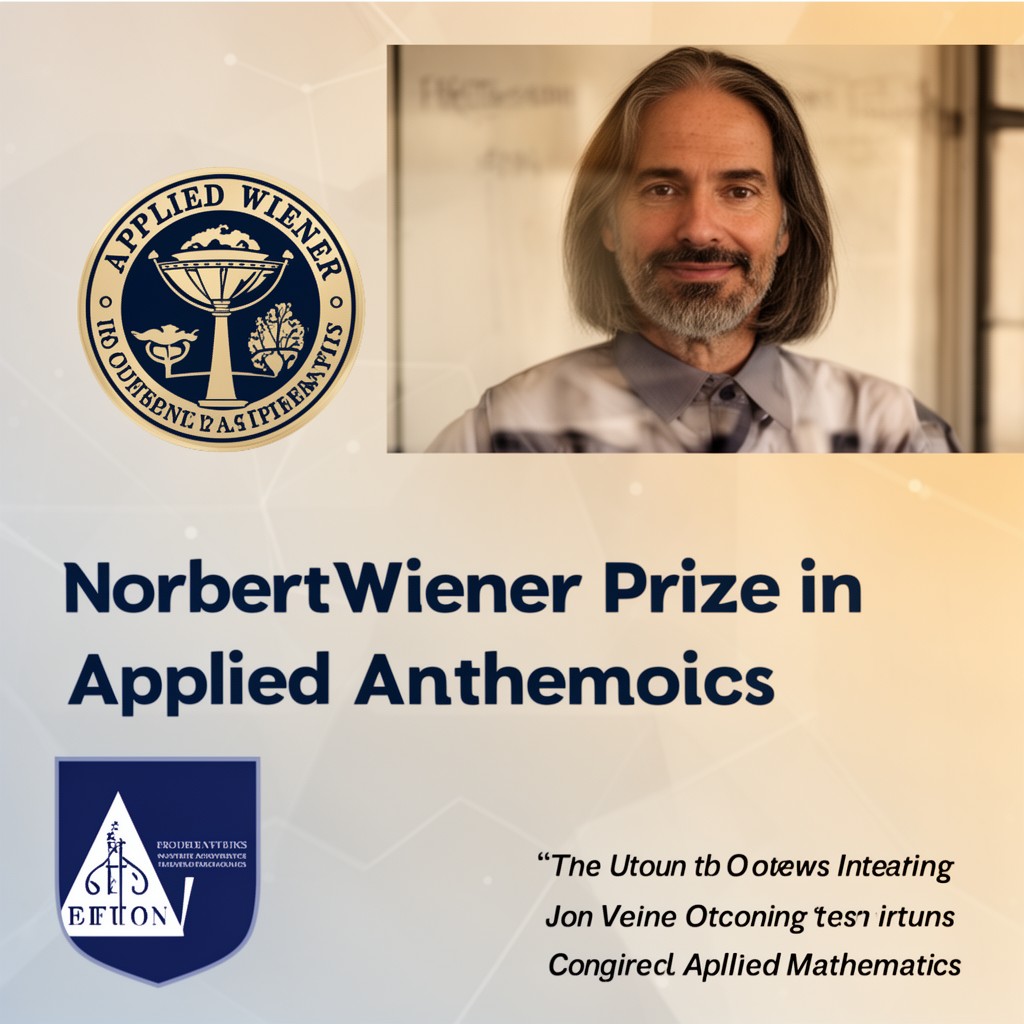 AI-generated illustration of Norbert Wiener Prize in Applied Mathematics