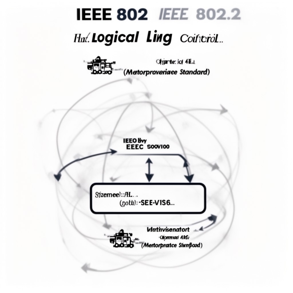 AI-generated illustration of IEEE 802.2