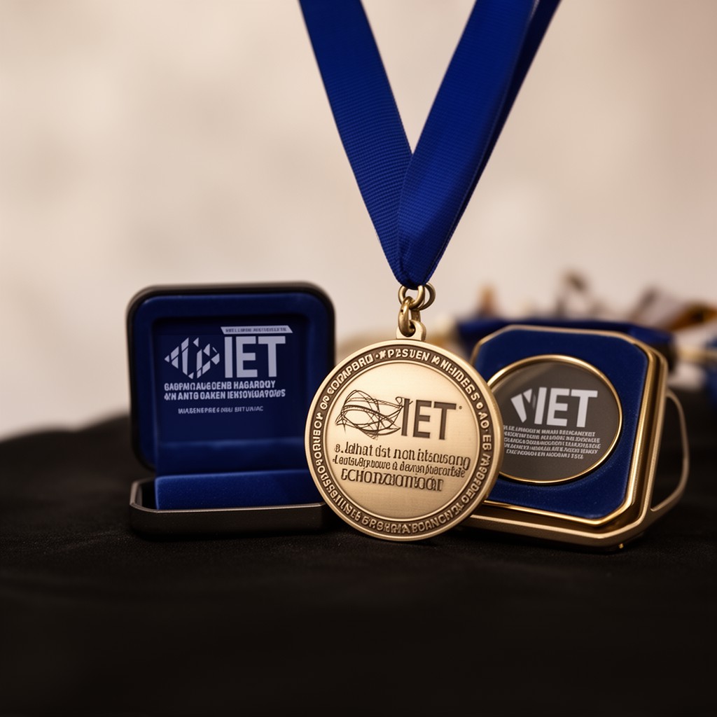 AI-generated illustration of IET Achievement Medals