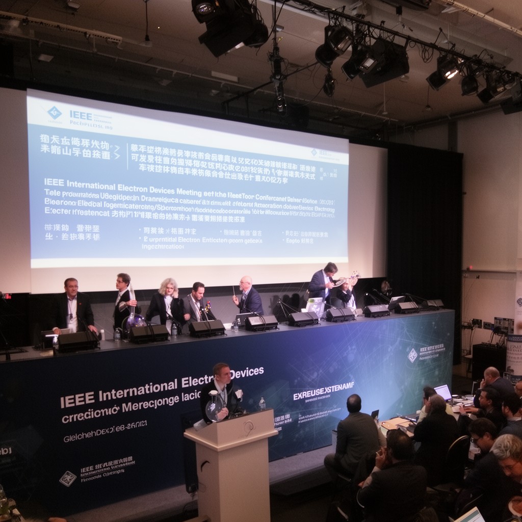 AI-generated illustration of IEEE International Electron Devices Meeting