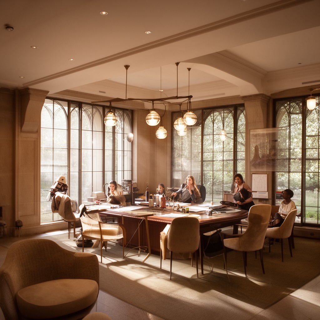 AI-generated illustration of Office of the Provost of Stanford University