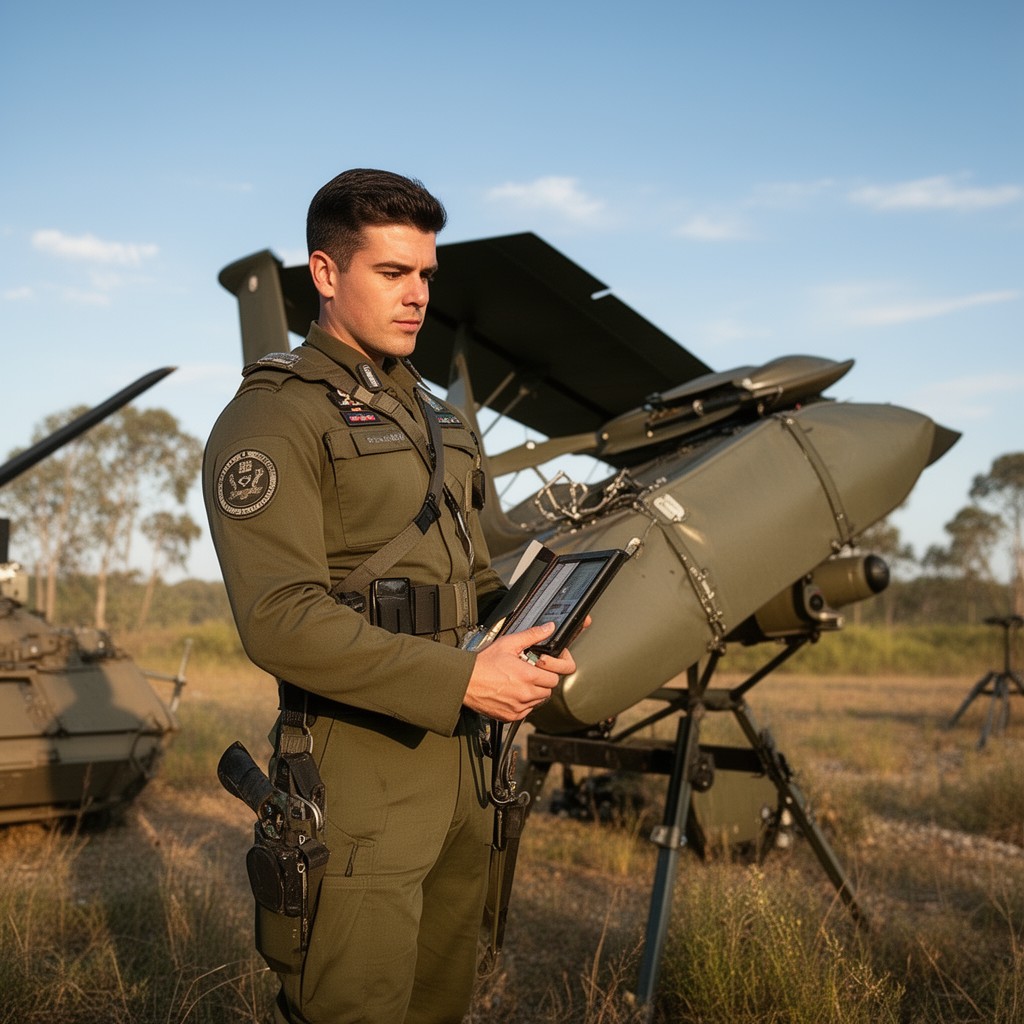 AI-generated illustration of Forces Command (Australia)