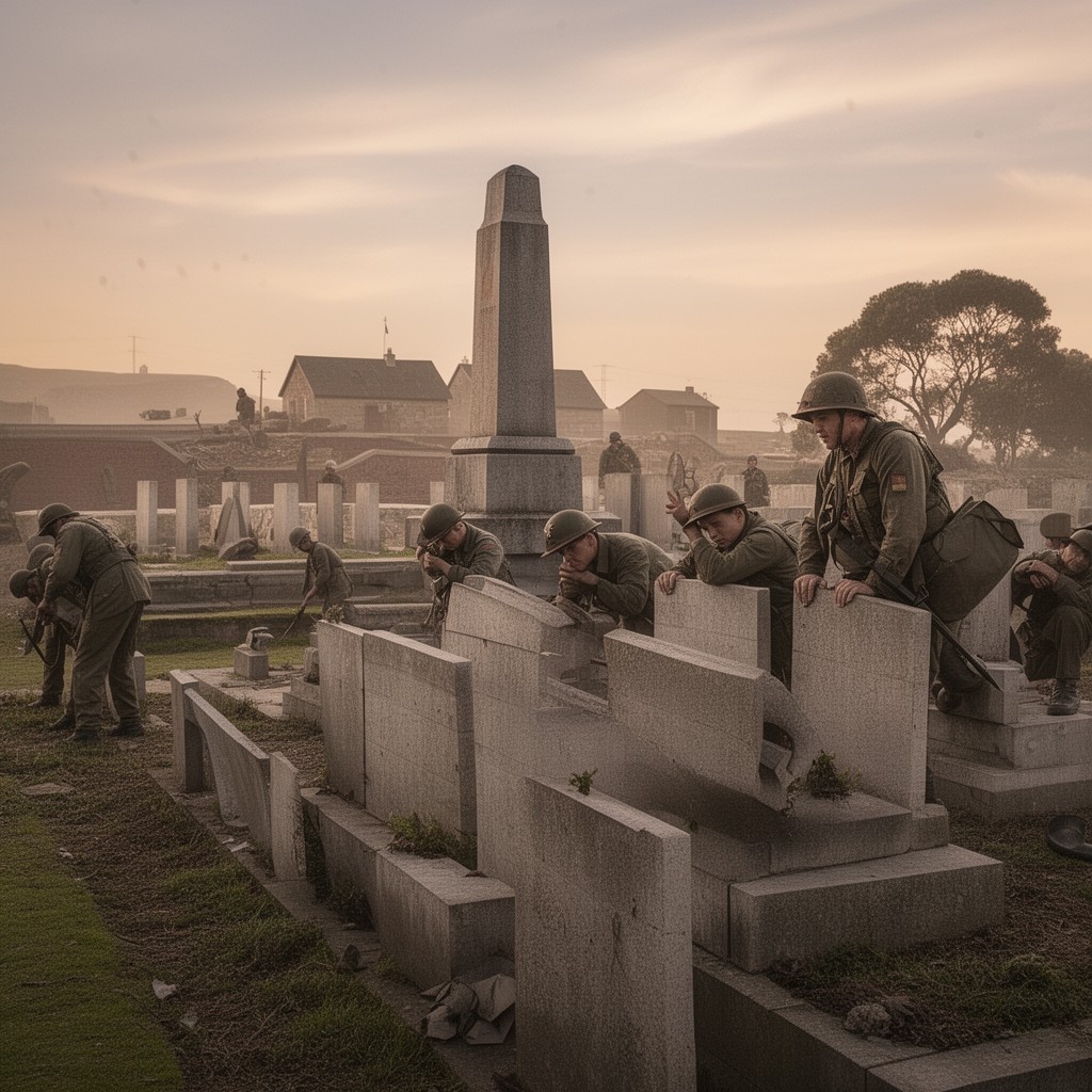 AI-generated illustration of ANZAC Day (25 April)