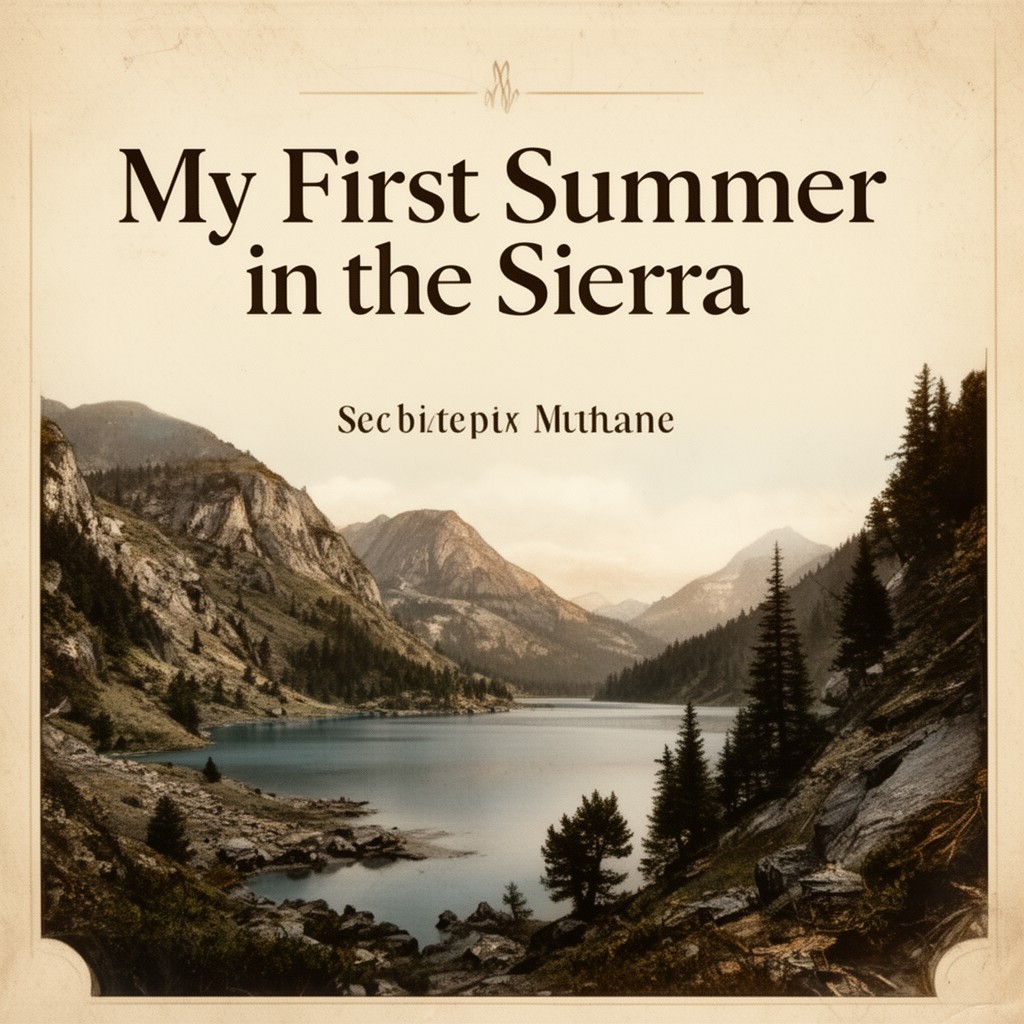 AI-generated illustration of My First Summer in the Sierra