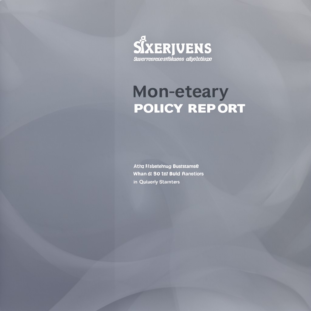 AI-generated illustration of Monetary Policy Report