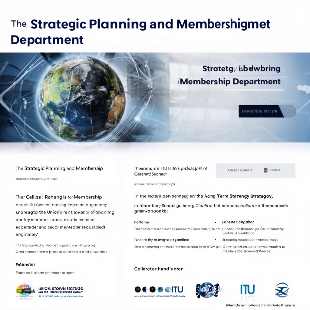 AI-generated illustration of Strategic Planning and Membership Department