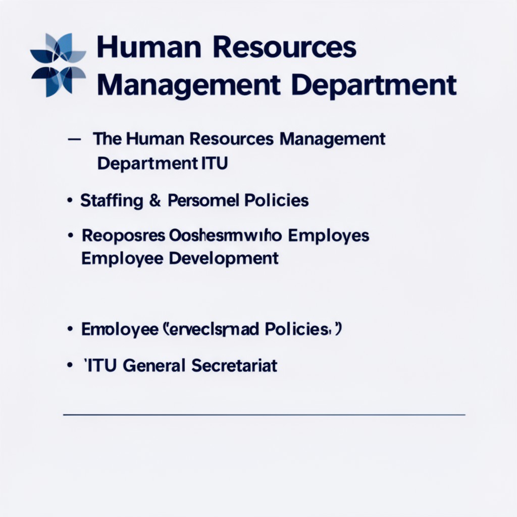 AI-generated illustration of Human Resources Management Department