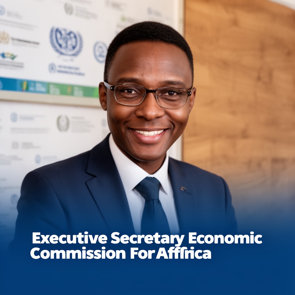 AI-generated illustration of Executive Secretary of the United Nations Economic Commission for Africa
