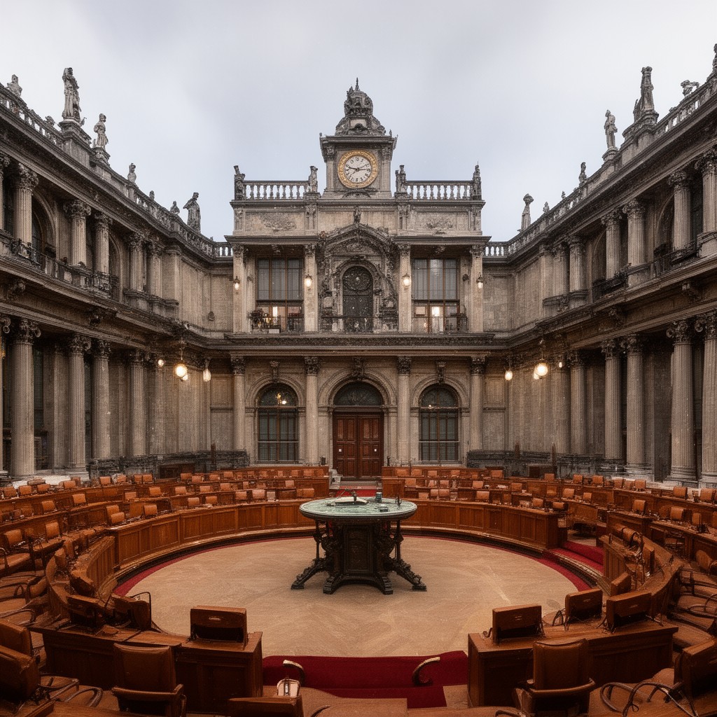 AI-generated illustration of Bureau of the Senate