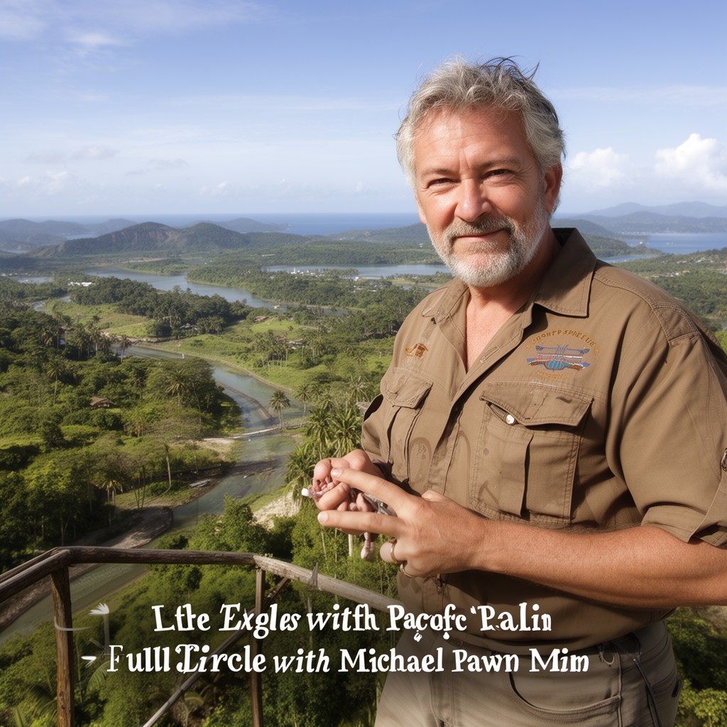 AI-generated illustration of Full Circle with Michael Palin