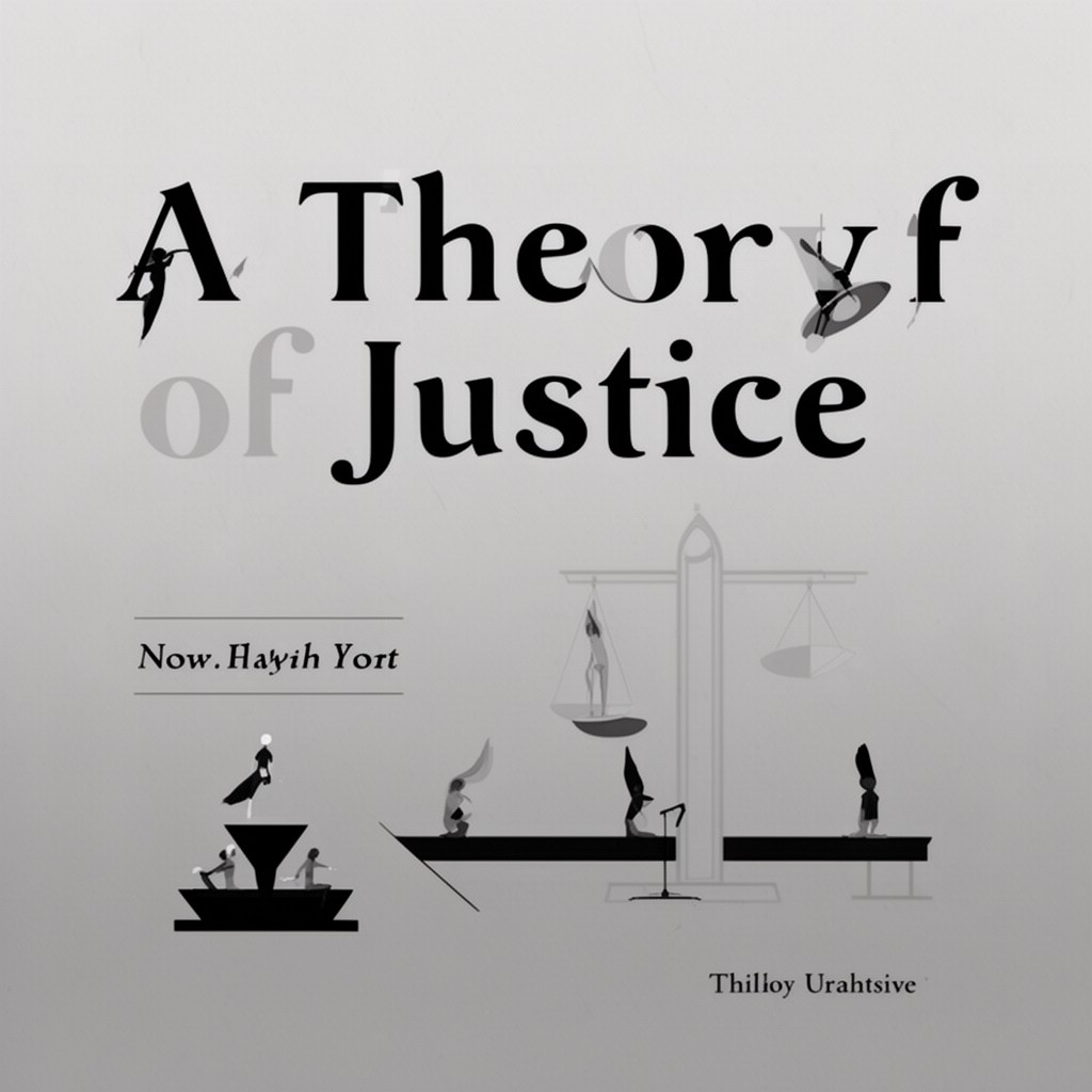 AI-generated illustration of A Theory of Justice