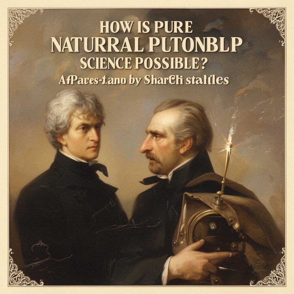 AI-generated illustration of How is pure natural science possible?