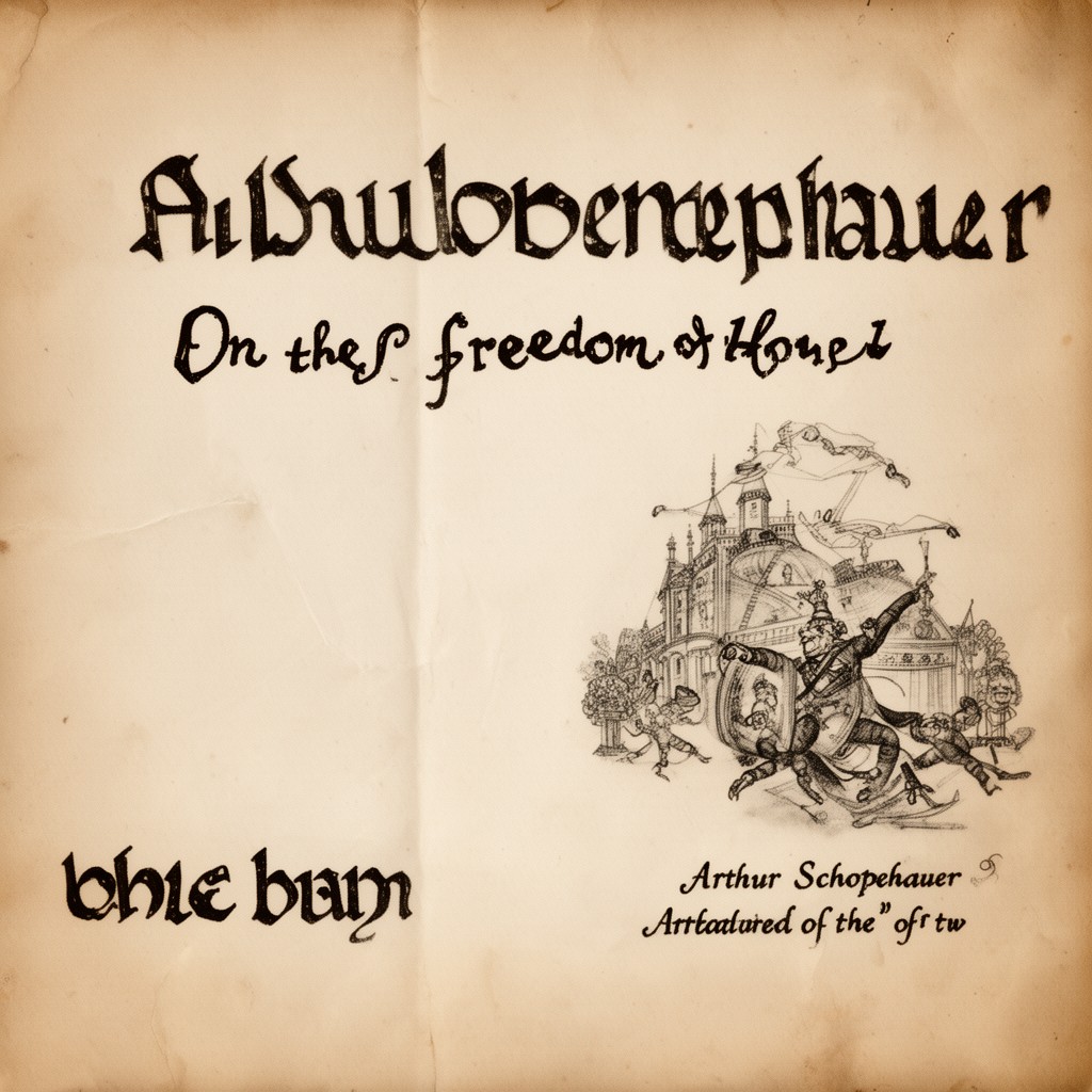 AI-generated illustration of On the Freedom of the Will