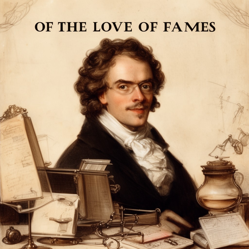 AI-generated illustration of Of the Love of Fame