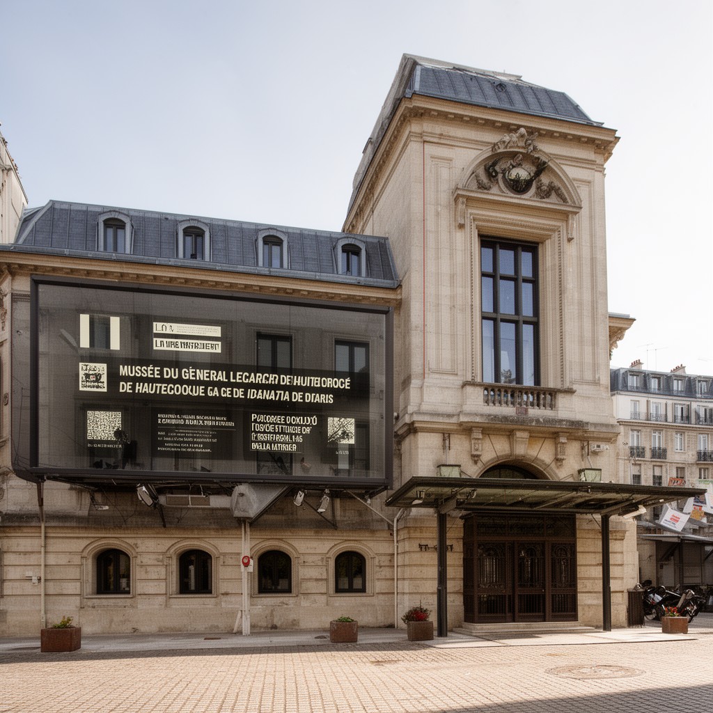 AI-generated illustration of Musée du Général Leclerc de Hauteclocque et de la Libération de Paris