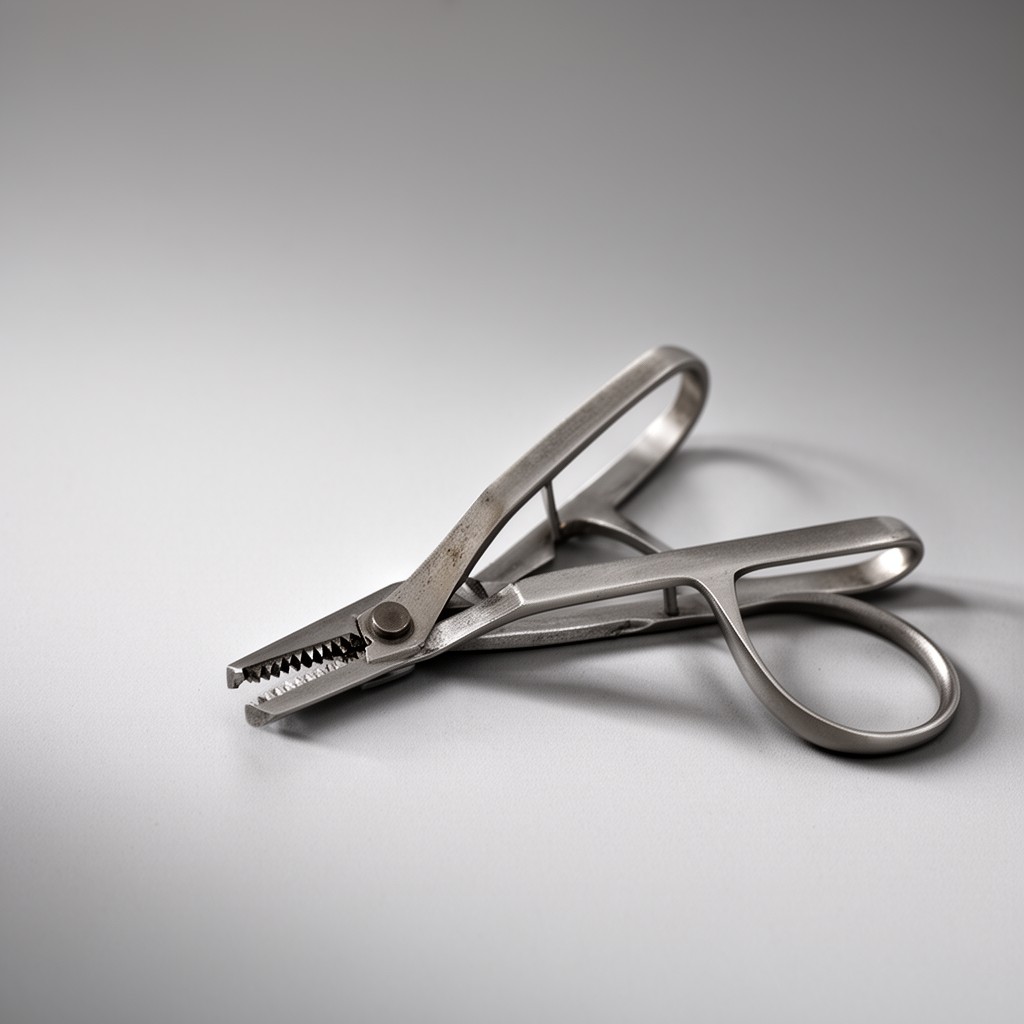 AI-generated illustration of Kocher forceps