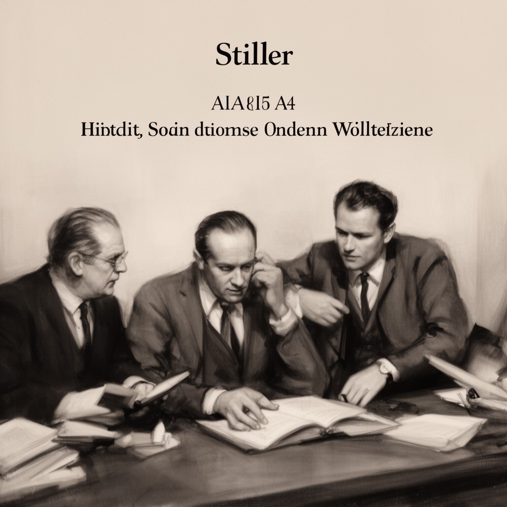 AI-generated illustration of Stiller