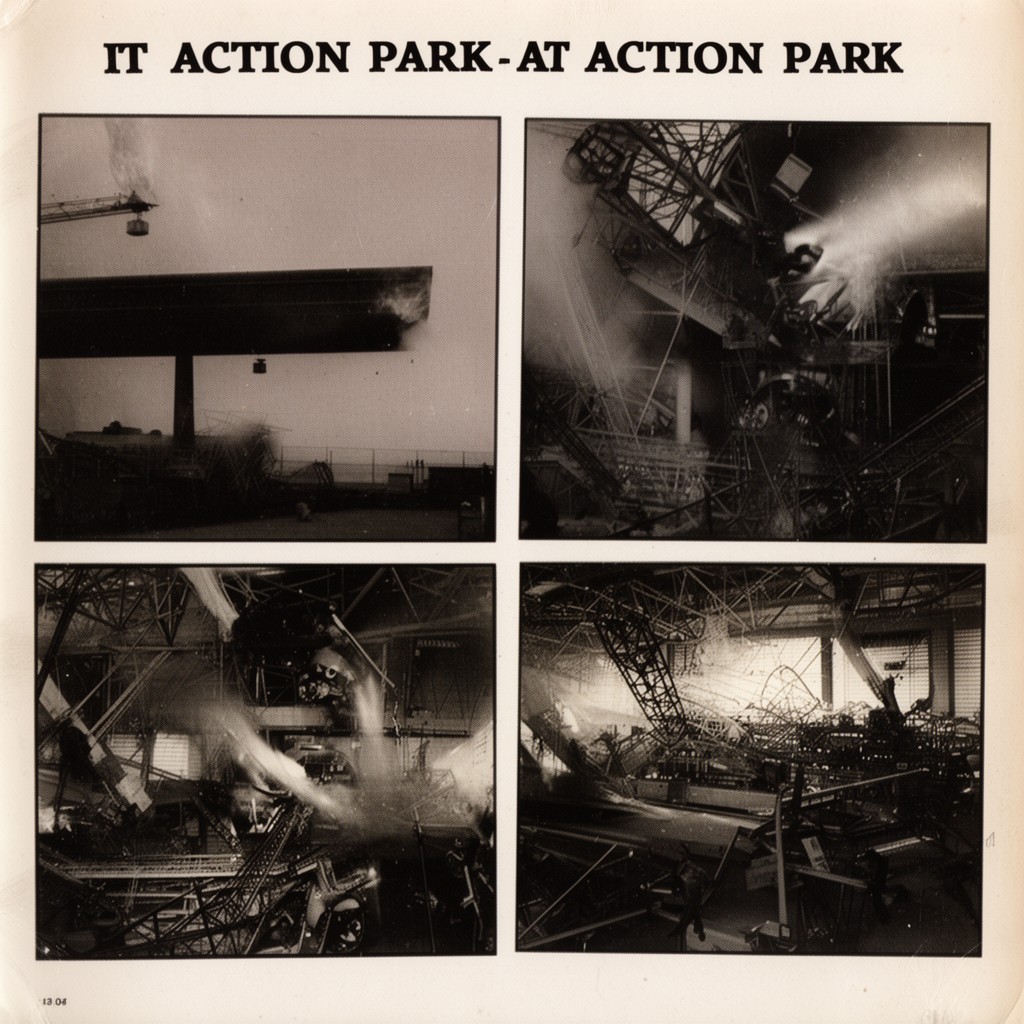 AI-generated illustration of At Action Park
