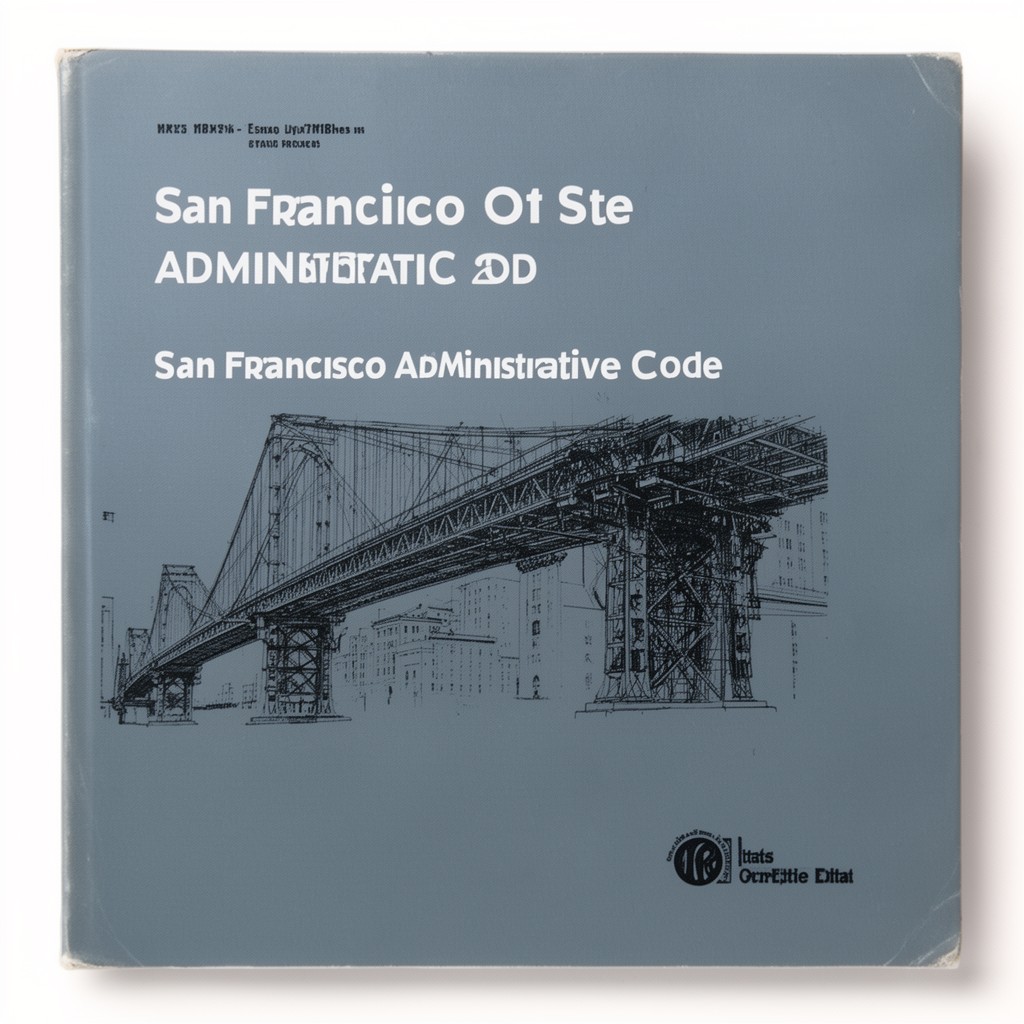 AI-generated illustration of San Francisco Administrative Code