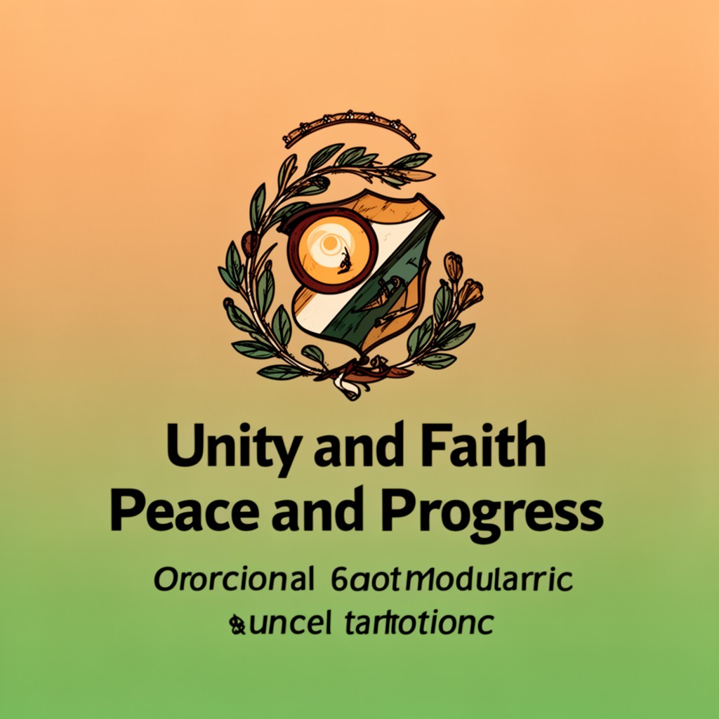AI-generated illustration of Unity and Faith, Peace and Progress