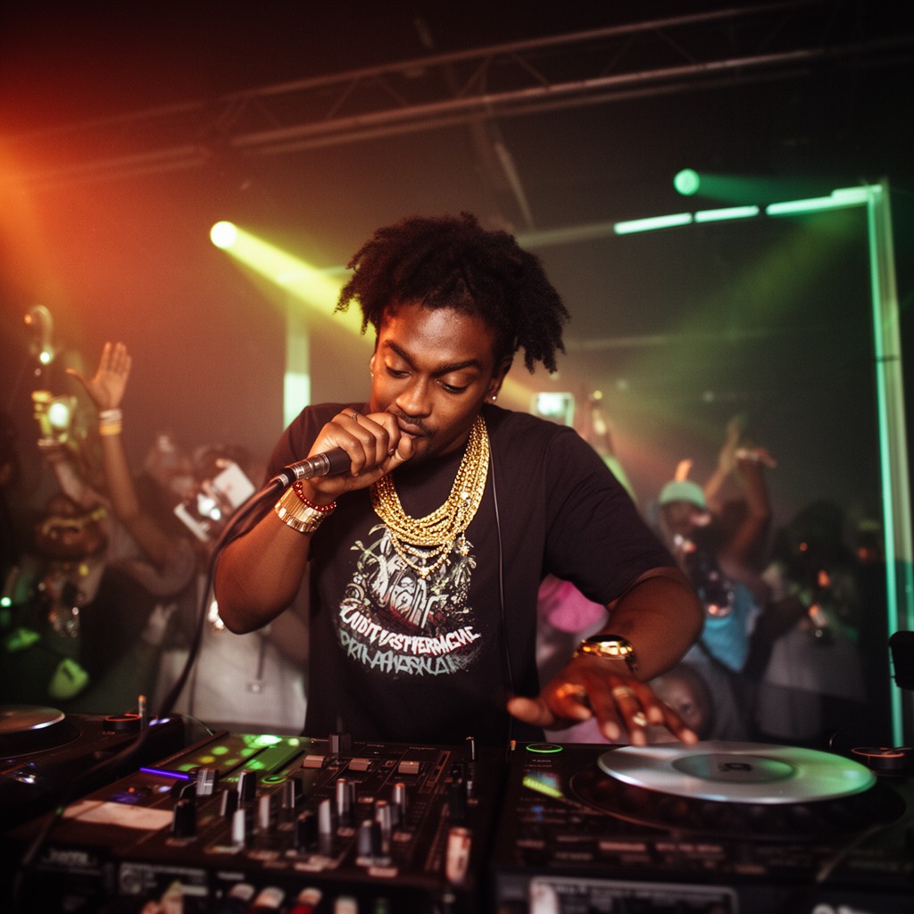 AI-generated illustration of Afrobeats