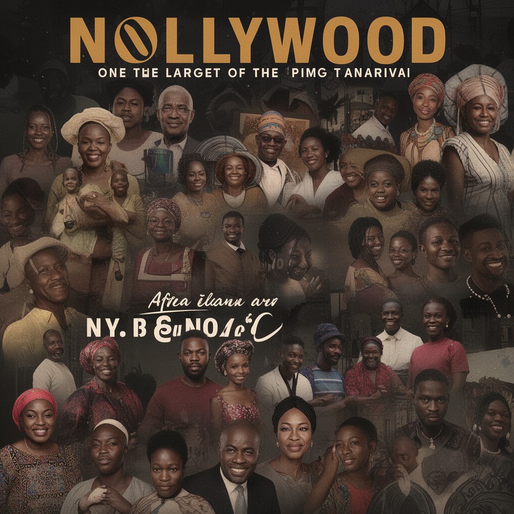 AI-generated illustration of Nollywood