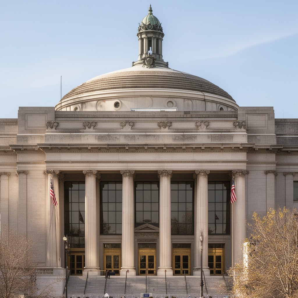AI-generated illustration of United States District Court for the Middle District of Alabama