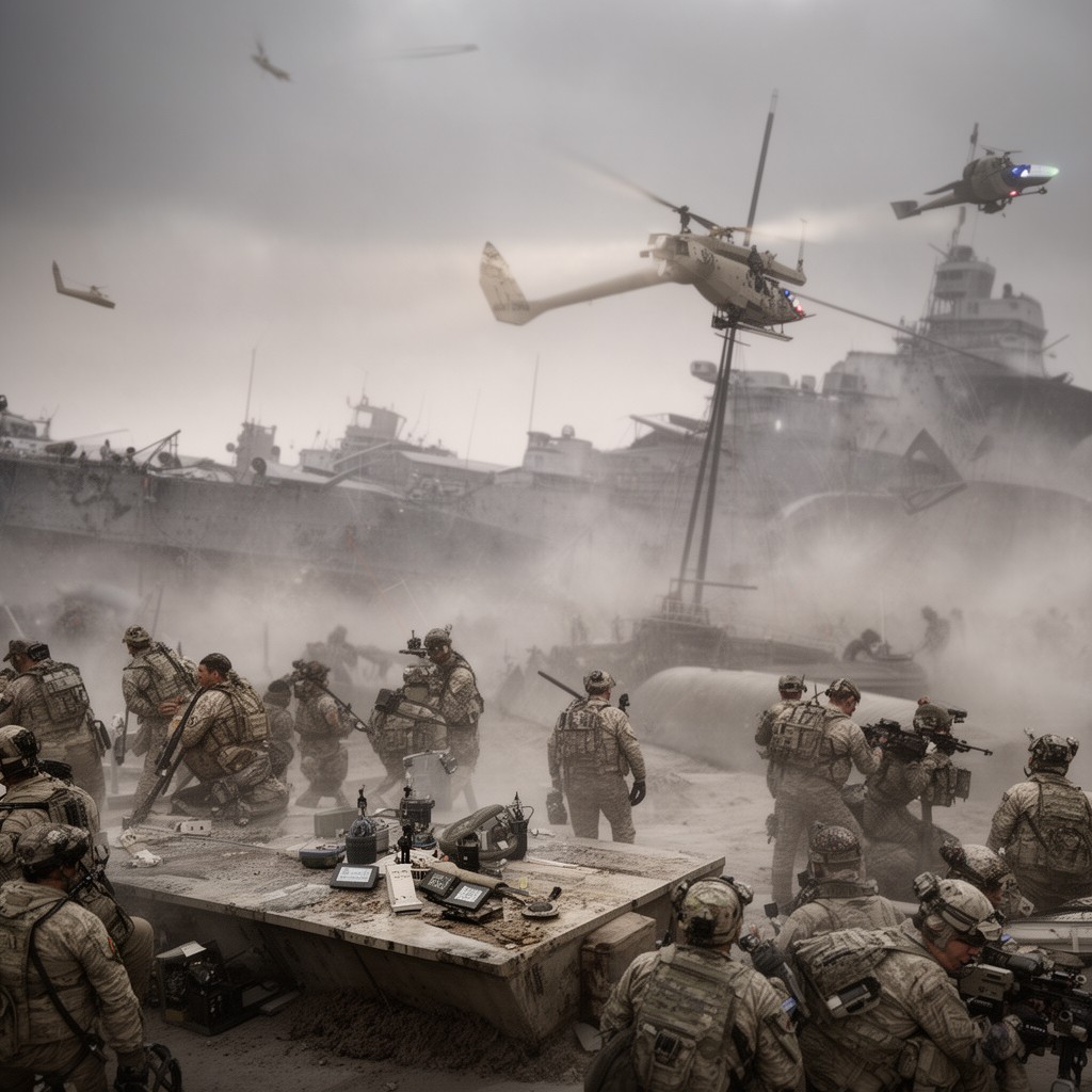 AI-generated illustration of Special Operations Command South