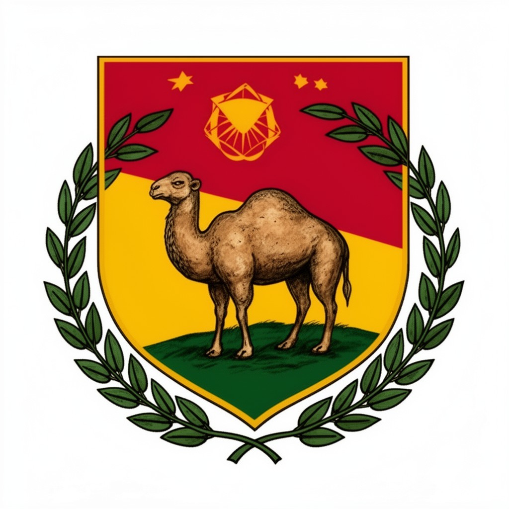 AI-generated illustration of Emblem of Eritrea