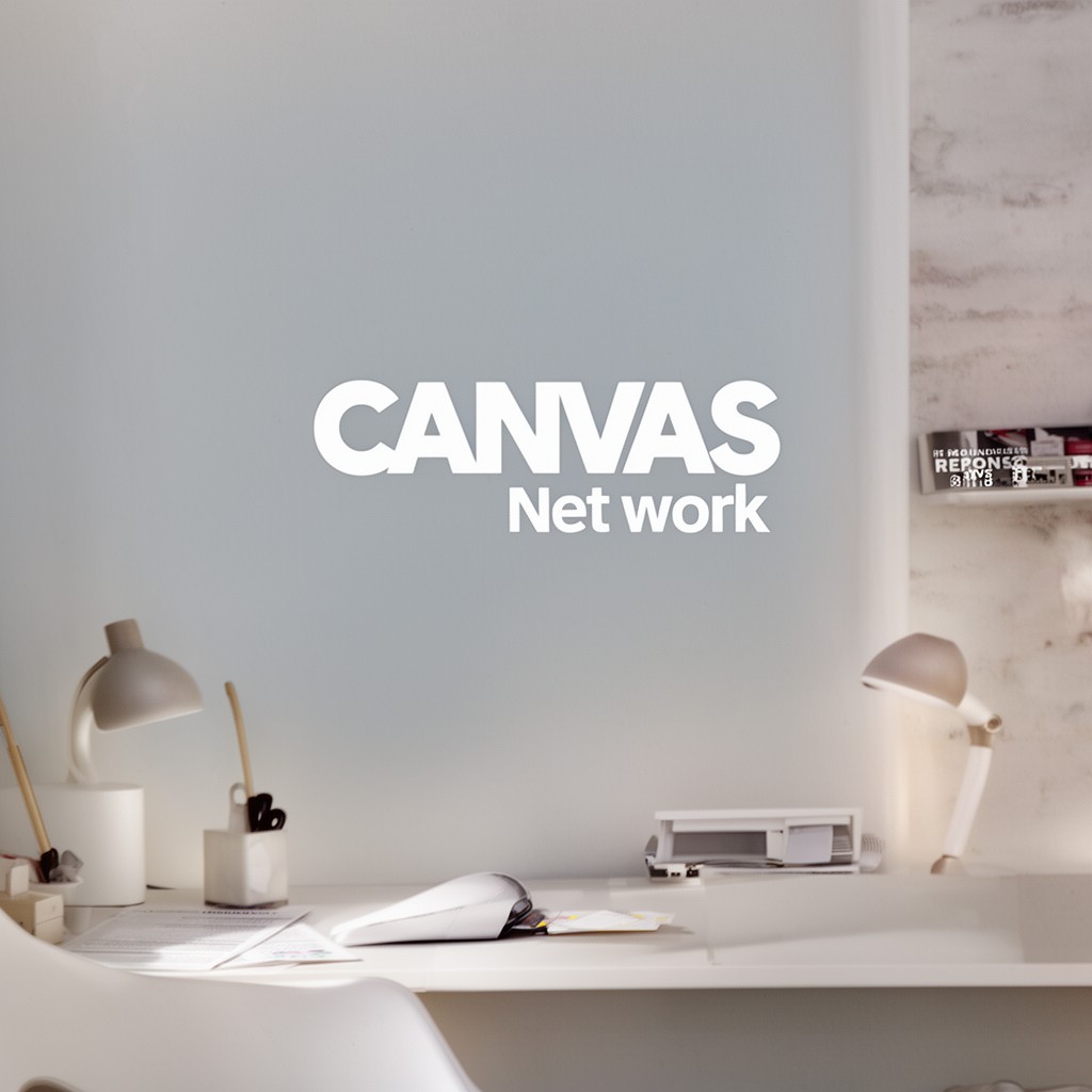 AI-generated illustration of Canvas Network