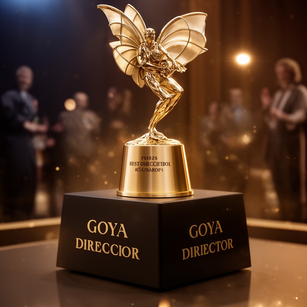 AI-generated illustration of Goya Award for Best Director