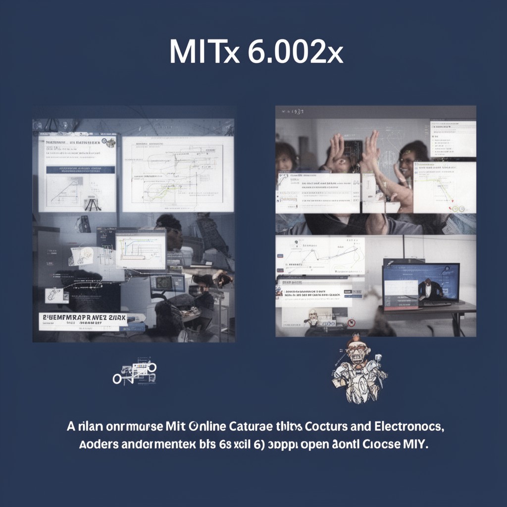 AI-generated illustration of MITx 6.002x