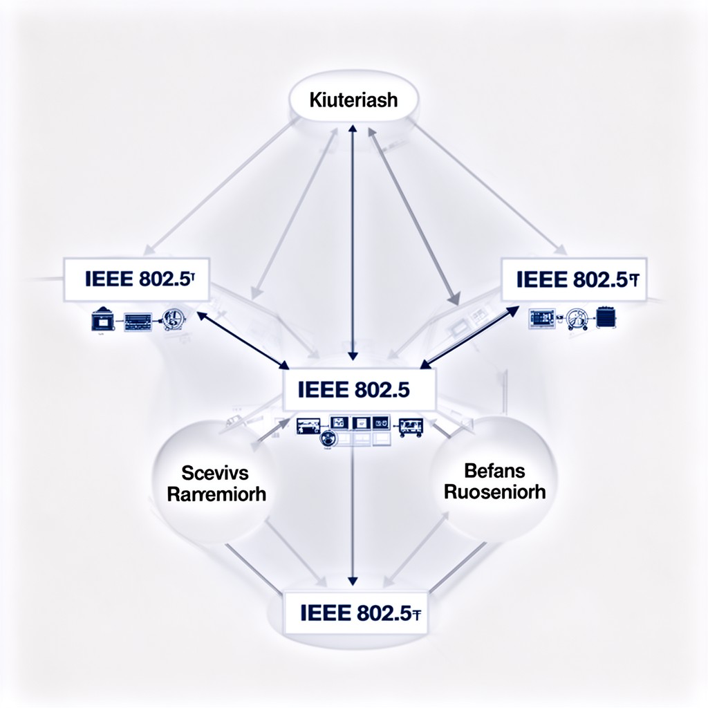 AI-generated illustration of IEEE 802.5