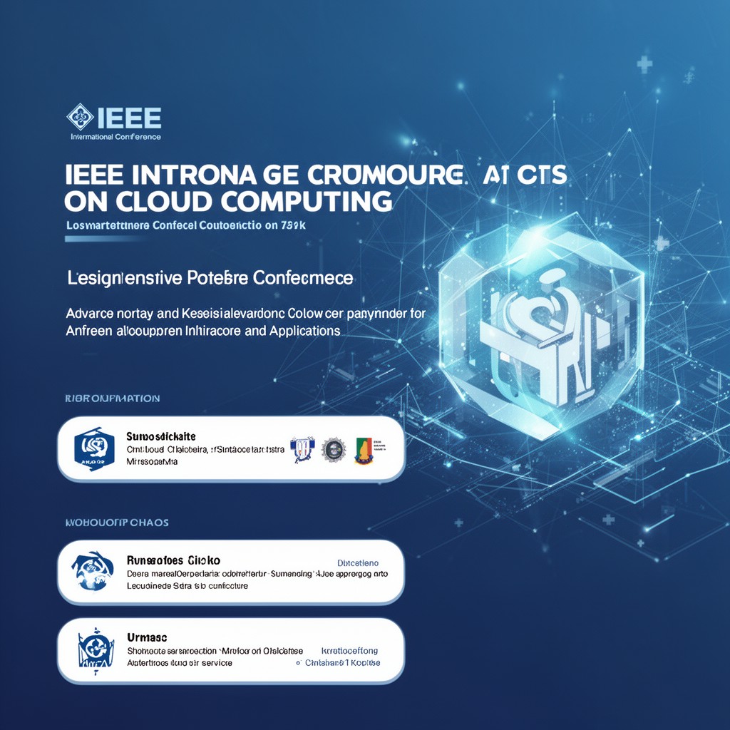 AI-generated illustration of IEEE International Conference on Cloud Computing