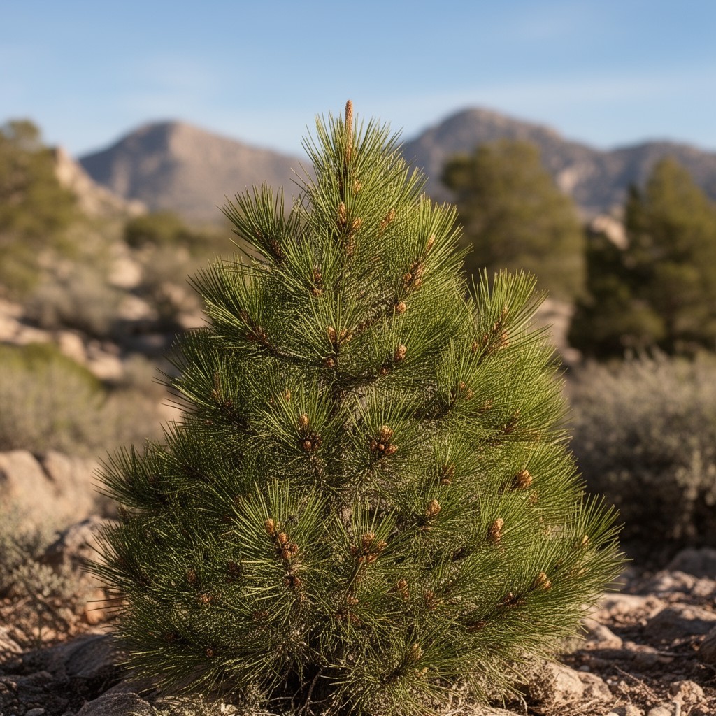 AI-generated illustration of Pinus monophylla