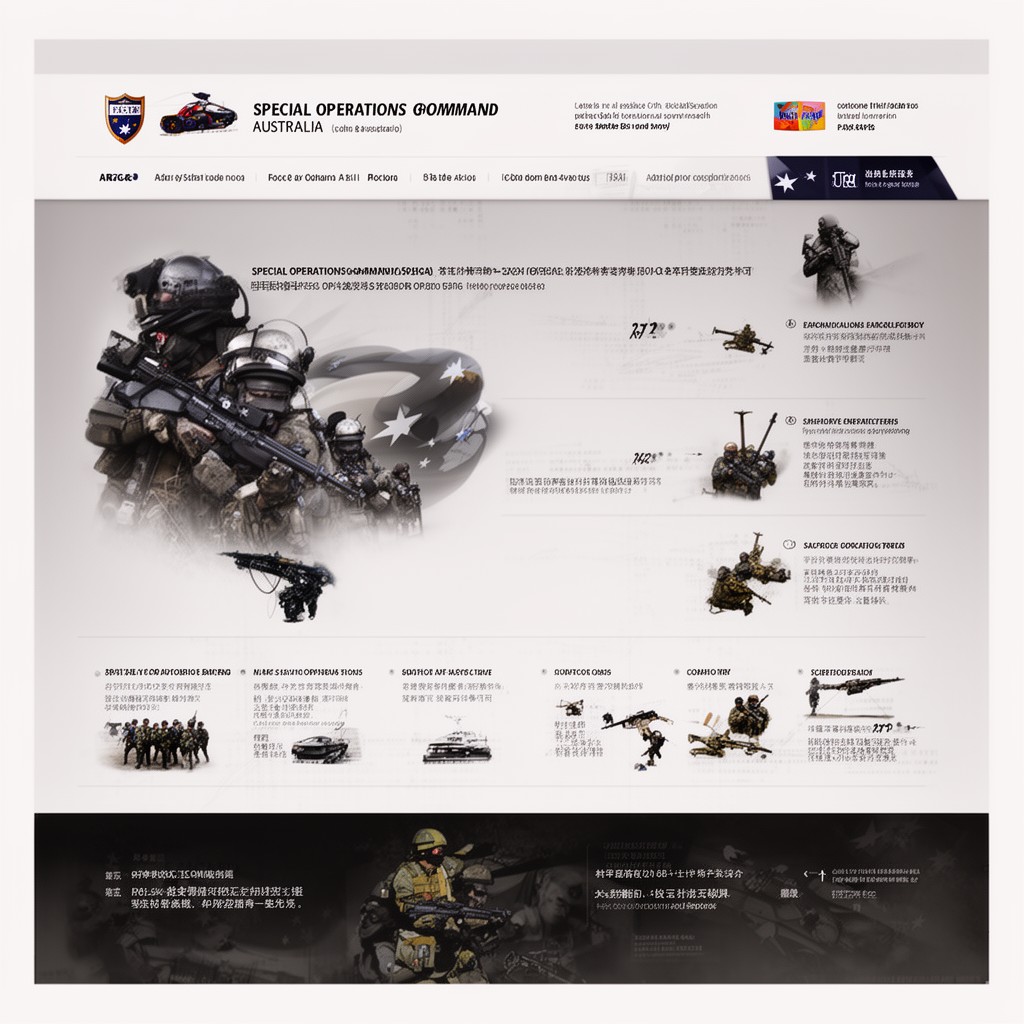 AI-generated illustration of Special Operations Command (Australia)