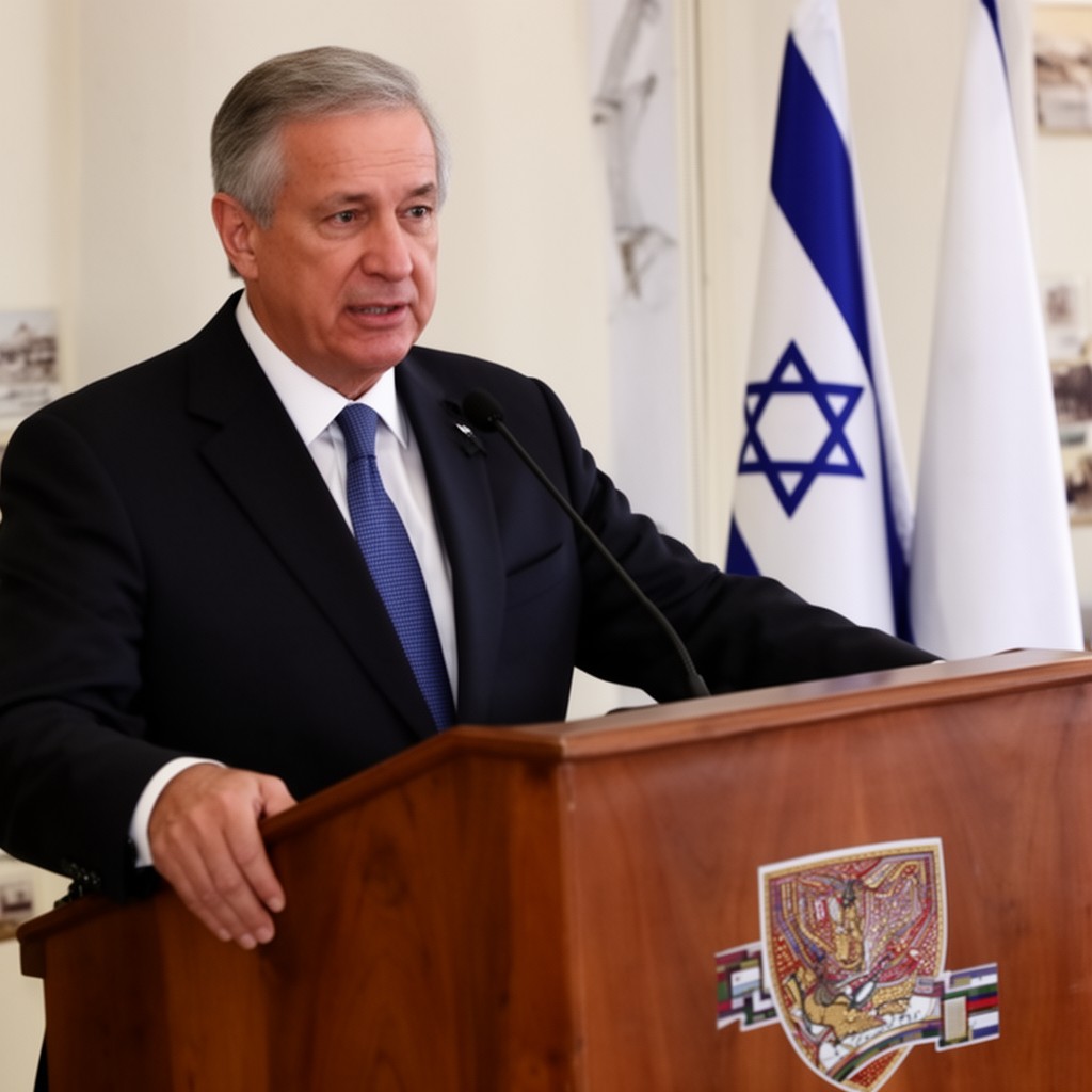 AI-generated illustration of President of Israel