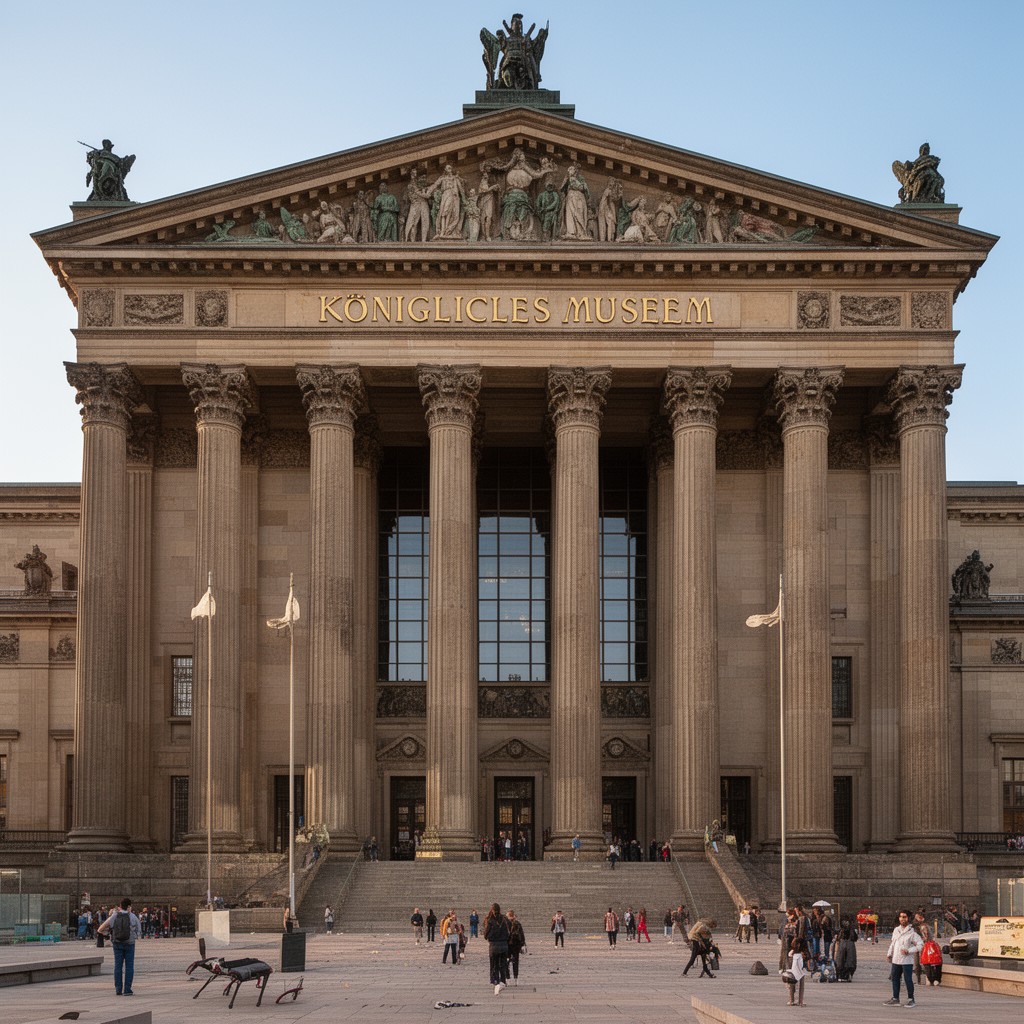 AI-generated illustration of Königliches Museum
