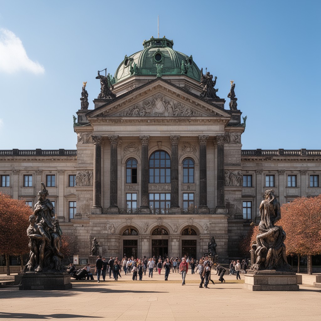AI-generated illustration of Bode Museum